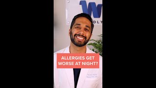 Why Do My Allergies Get Worse At Night?