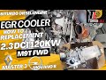 How to replacement EGR cooler on an 2.3 DCI M9T biturbo engine. FWD Master 3/Movano B