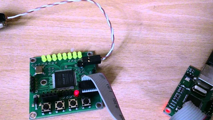 Blinking led on FPGA