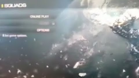 CALL OF DUTY GHOSTS MULTIPLAYER MENU LEAKED -  "SQUADS" PARTY IN COD GHOSTS?