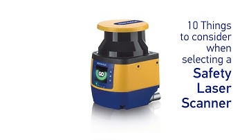 10 Things to consider when selecting a Safety Laser Scanner