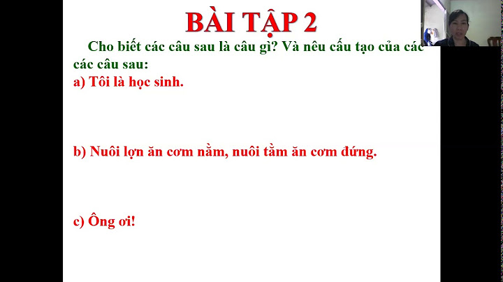 So sánh câu đặc biệt với câu rút gọn