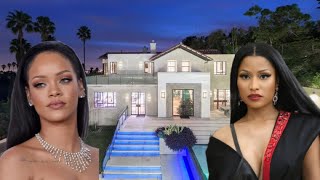 Nicki Minaj's House Vs Rihanna's House 2018