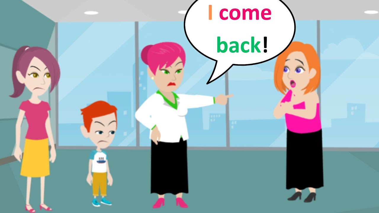 Lucas's old Principal comes back? - Funny Cartoon Story - Lucas English