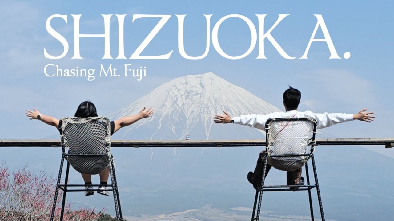 SHIZUOKA Japan, places to see Mt. Fuji, Swing at Mt. Fuji, Fujinomiya, Day trip, Japan Vlog