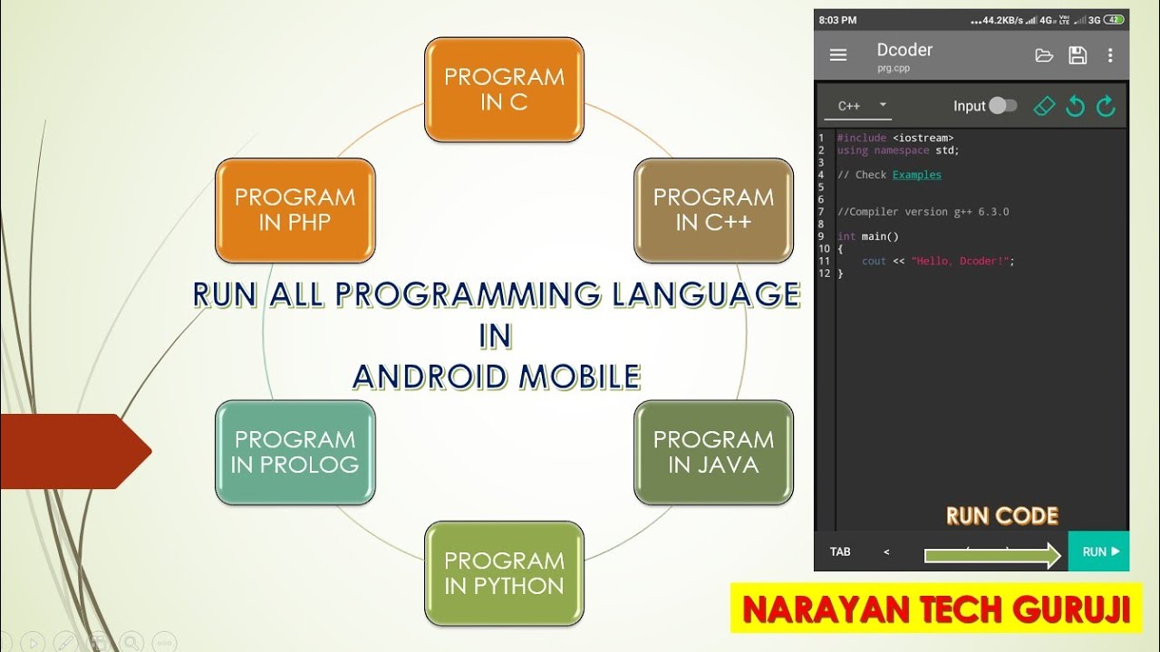 How to Run Programming C | C++ | JAVA | PYTHON | PROLOG | PHP In ...