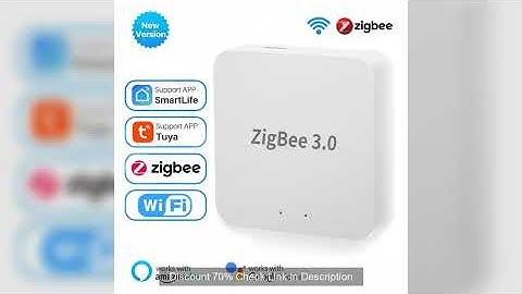 Tuya Zigbee 3.0 Gateway Hub Smart Home Wireless Bridge Smart Life APP Remote Control Automation Devi
