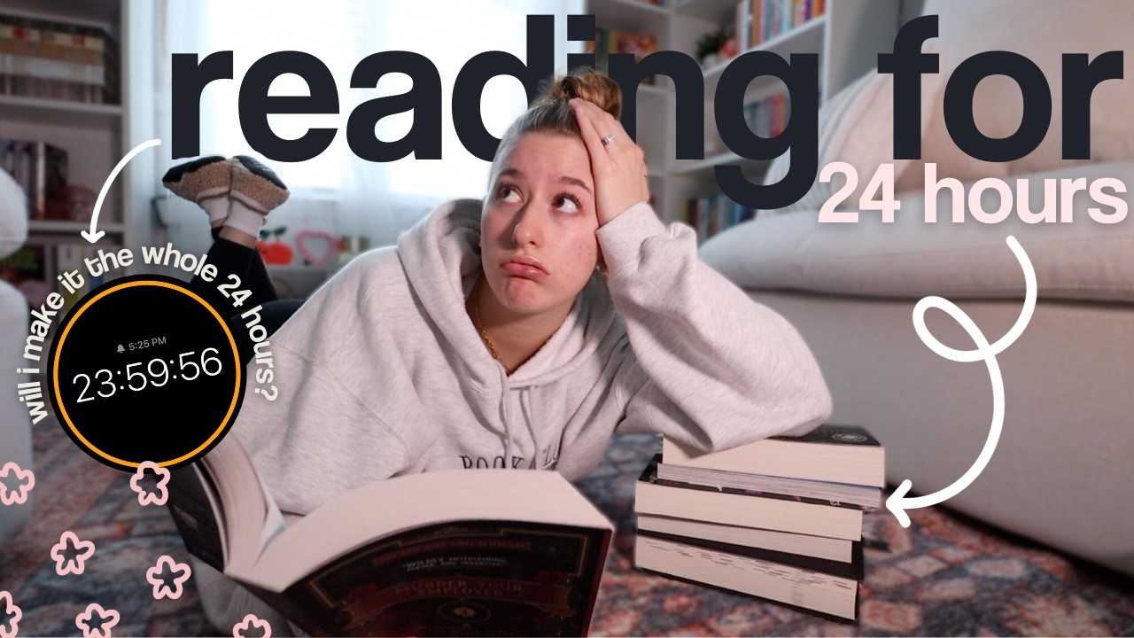 attempting to read for 24 HOURS STRAIGHT.. 😴📚💫 spoiler free 24 hour ...