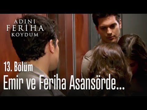 Emir ve Feriha asansörde - Adını Feriha Koydum 13. Bölüm