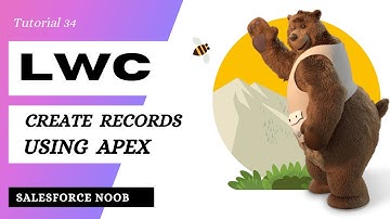 34: LWC - Create Salesforce Record By Calling Apex (Hindi) || Salesforce || Salesforce LWC Tutorials