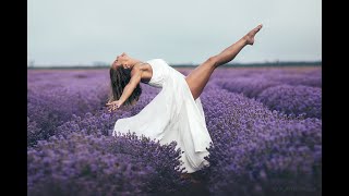 Portrait photoshoot with Rosi at lavender