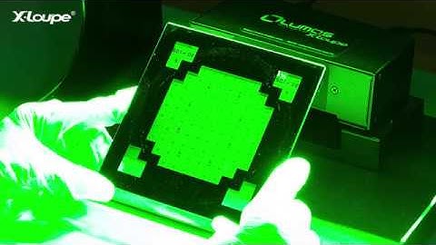 Discover sticky dust particles in clean room,wafer mask Inspection,Handheld Light Sources