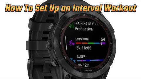 How to Set Up Interval Workouts on Garmin Connect & Sync to Your Watch!