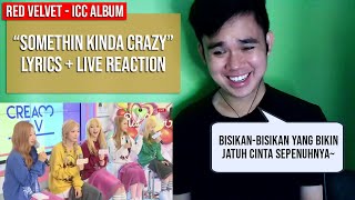 Red Velvet SOMETHIN KINDA CRAZY REACTION (Indonesia) | ICC Mini Album Reaction