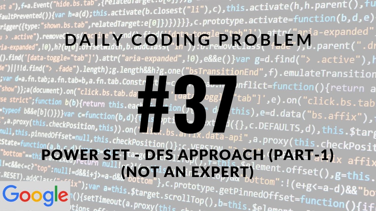 Daily Coding Problem - Problem 37 (DFS Approach) - YouTube
