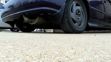 Ek hatch b18c apexi exhaust