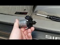 TOYOTA SIENNA POWER SEAT WILL NOT SLIDE. EASY AND QUICK FIX.