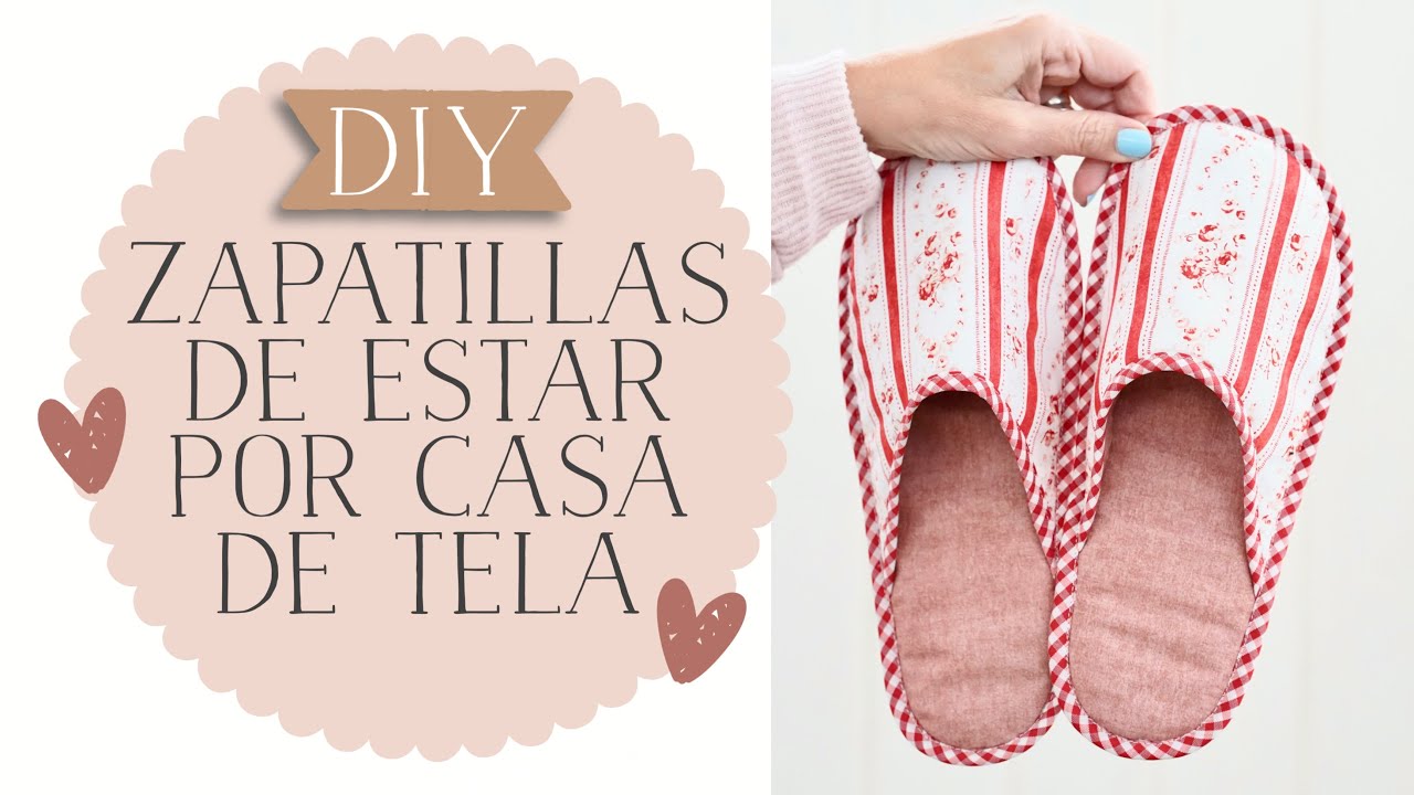 Домашние тапочки своими руками - Подарить на Новый год - Быстрый и простой проект