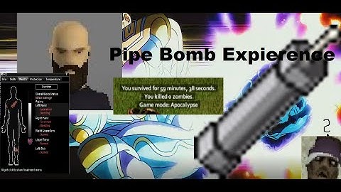 POV: You used a pipe bomb Project zomboid (gone wrong)