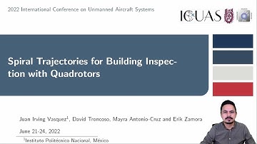 Spiral Trajectories for Building Inspection with Quadrotors - ICUAS 2022  Dubrovnik, Croatia