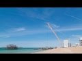 Brighton i360 fourth beach landing time lapse video
