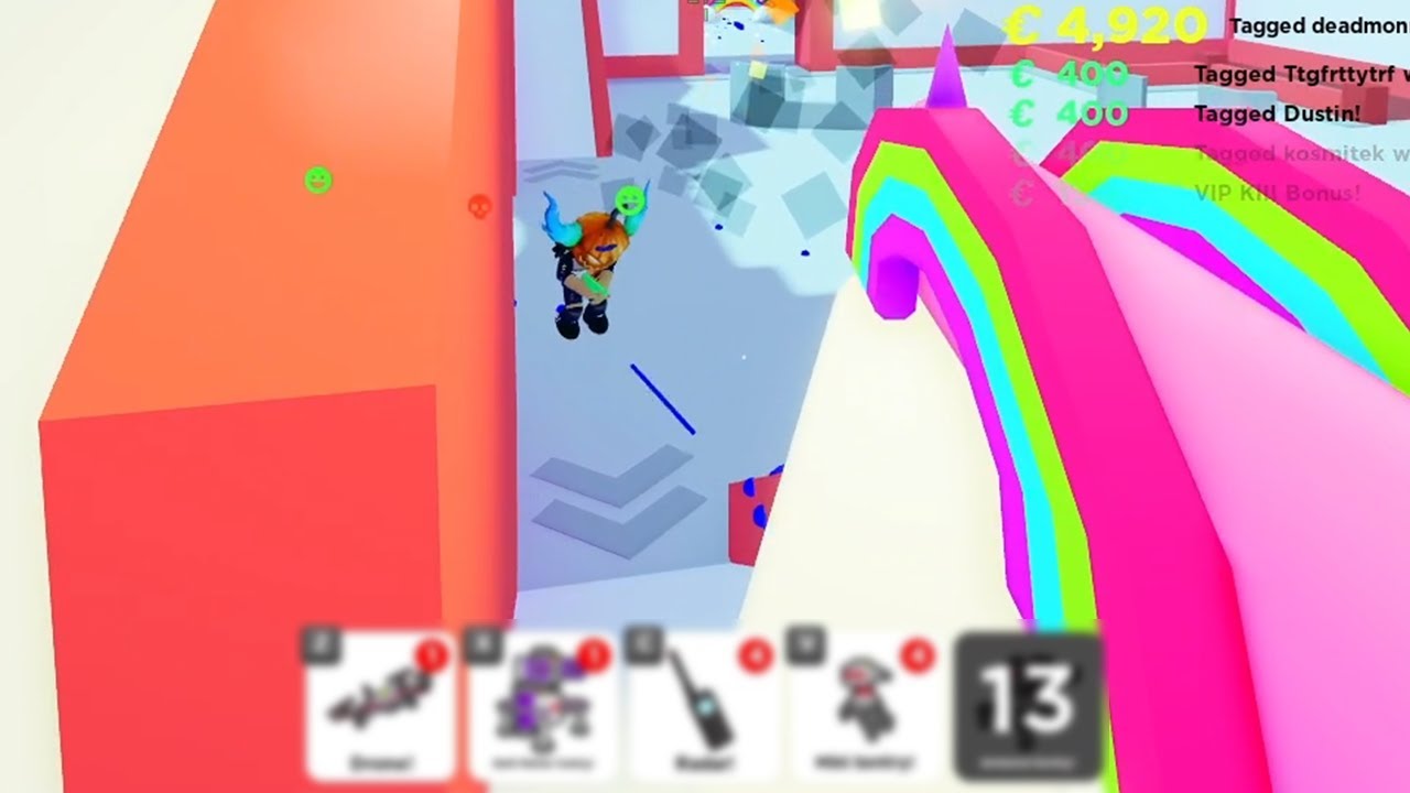 A.I. Chooses 5 Random Streaks For Me (Roblox Big Paintball)