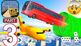 Bus Stunt Games: 3D Bus Simulator - Gameplay Walkthrough, Mega Bus Ramp (iOS, Android) | Part 03 screenshot 4