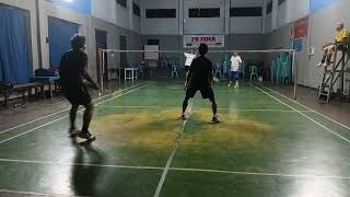 Santo / Warno vs Rodin / Bayu ||olah raga &amp; hiburan pagi