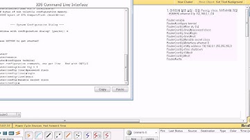 CCNA 실습 - 라우터에 텔넷 설정 : 모든 Pass는 cisco, NVRAM에 저장