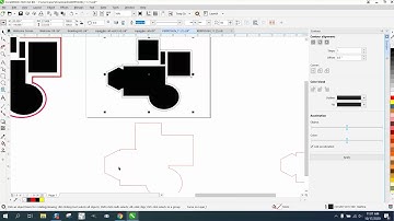 Corel Draw Tips & Tricks Contour around these shapes