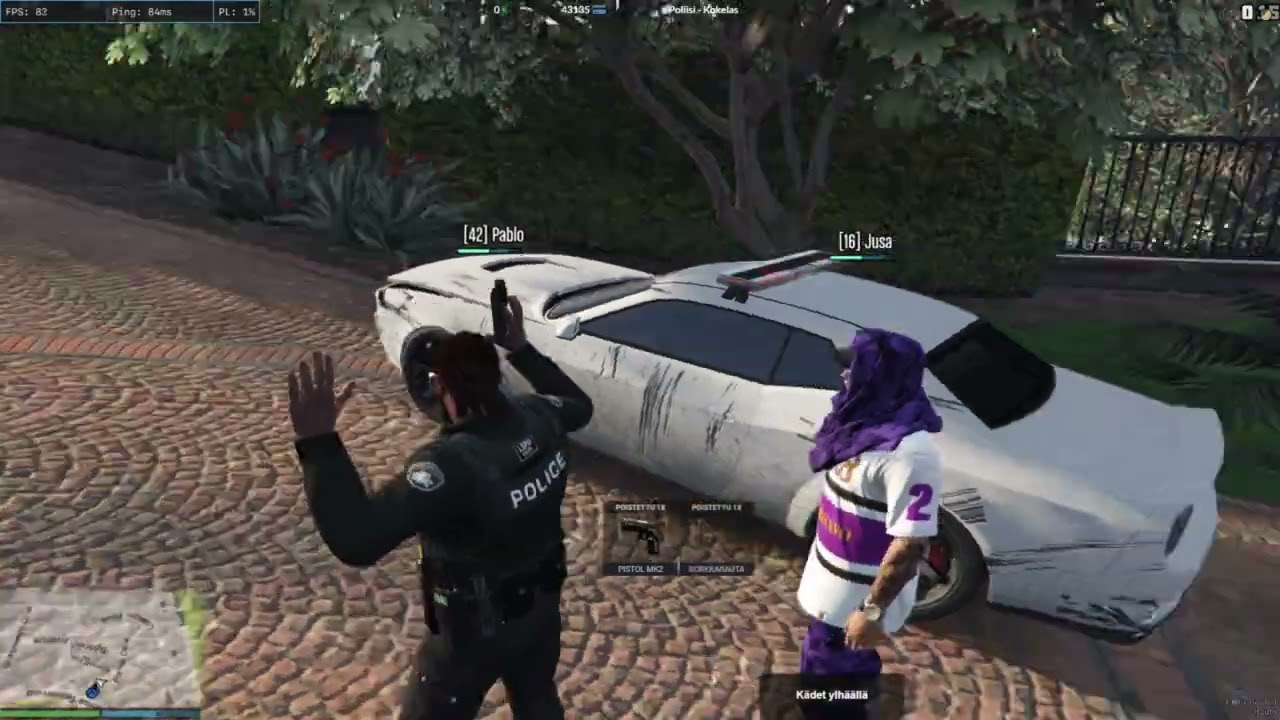 Pablo random poliisi content UnityRP