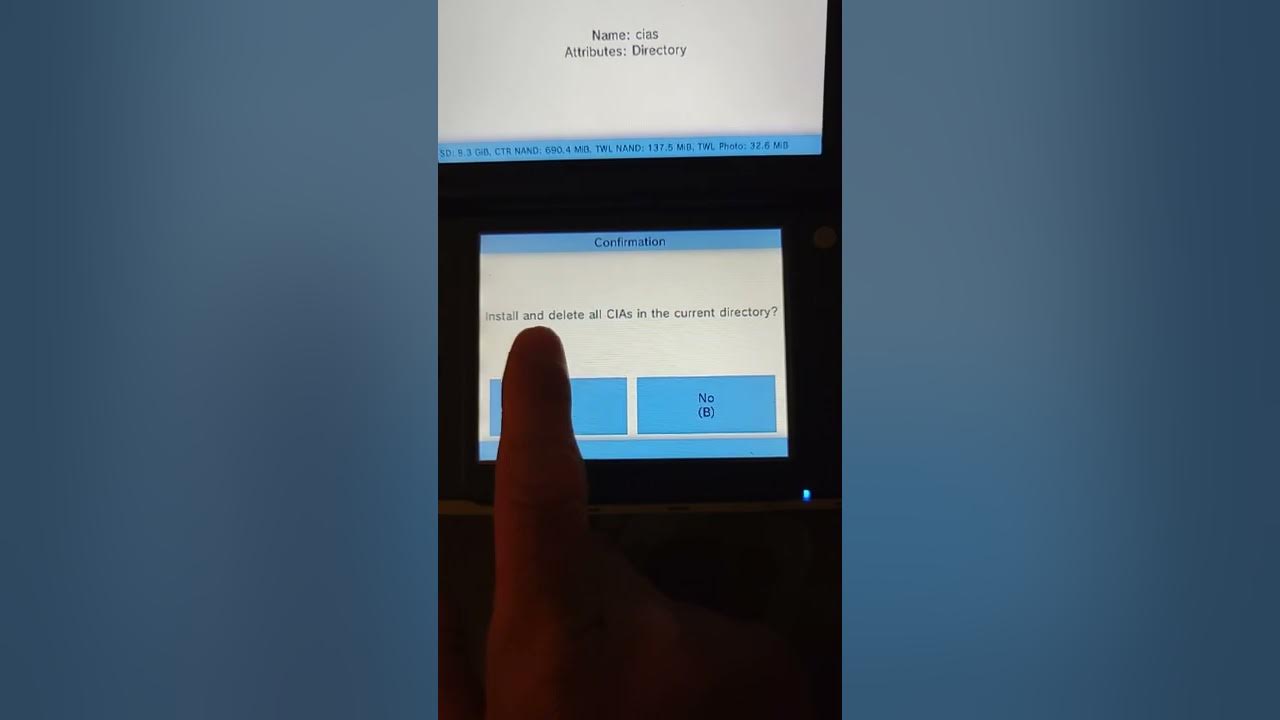 how to install games using FBI on your Nintendo 3DS and 2DS Systems YouTube