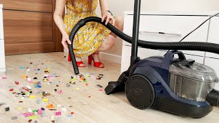 How I collected scattered Legos with a Bosch BGS21X320 vacuum cleaner.