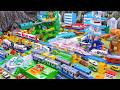 Plarail Shinkansen ☆ Construction of Kankan Railway Crossing, Tomica Twin Mountains Race Track Bulky