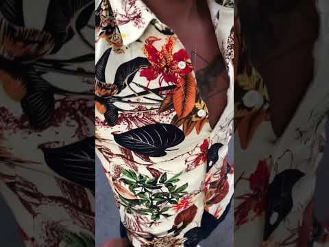 Camisa Floral Manga Curta - Summer Collection 23\