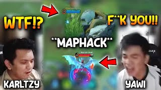 ECHO KARLTZY AND YAWI ARE ANGRY AFTER MEETING THIS MAPHACKER IN RANKED...😂