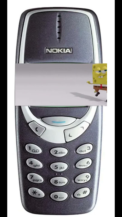 SpongeBob Tweaking #smartphone #oldnokia #memes #nokia6600 #pokemon #amazingnokia #ringtone