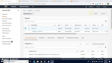 Delete AWS RDS Aurora -To be able to delete the last Aurora DB instance, modify Aurora cluster