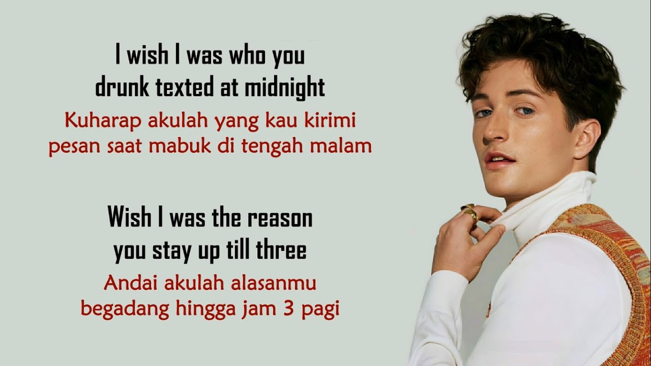 drunk text - Henry Moodie | Lirik Terjemahan / I Wish