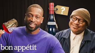 NBA Legend Dwyane Wade Guesses Cheap vs. Expensive Wines | Bon Appétit