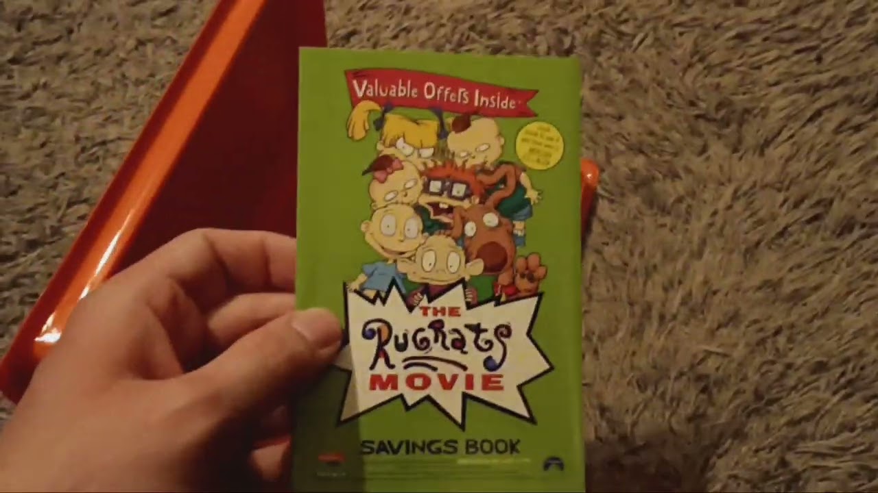 The Rugrats Movie VHS Unboxing.