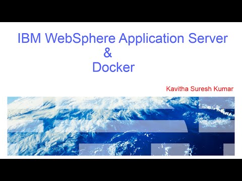 IBM WebSphere Application Server and Docker