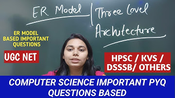 Introduction to ER model | ER Model क्या है || Three level Architecture #nsclasses