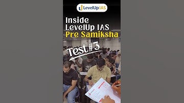 Are You Prelims Ready? LevelUp IAS Pre Samiksha Mock Test | Test 3 #shorts #upsc