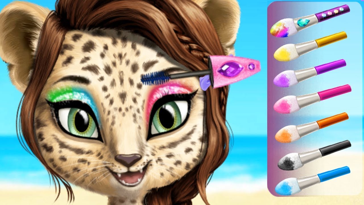 Fun Animals Care Kids Games - Jungle Animal Hair Salon 2 - Play Tropical Pet  Makeover Dress Up Games - YouTube
