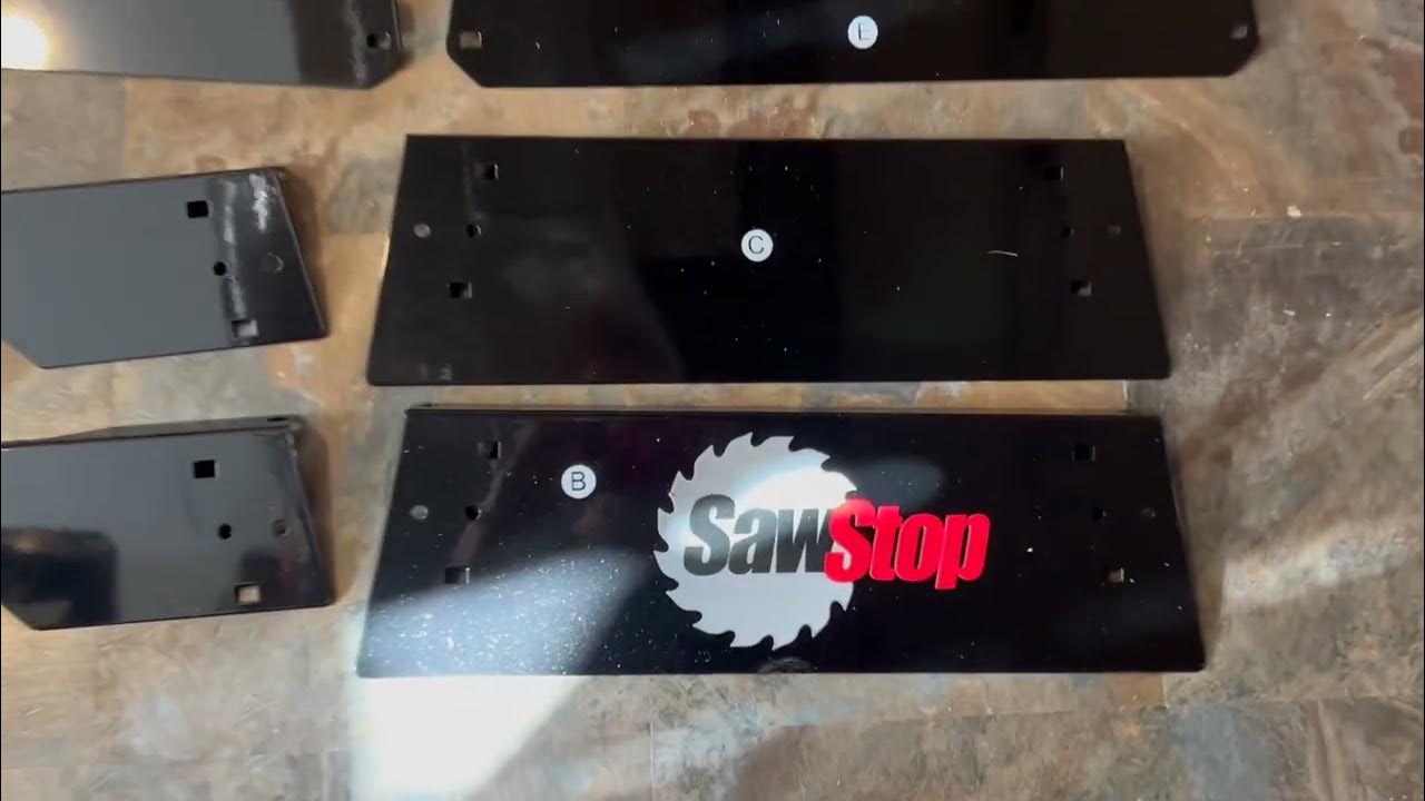 SawStop Unboxing Video YouTube