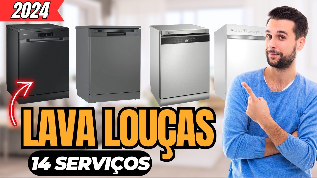 Qual a MELHOR LAVA LOUÇAS 14 SERVIÇOS? Saiba Qual Você Deve Comprar ...