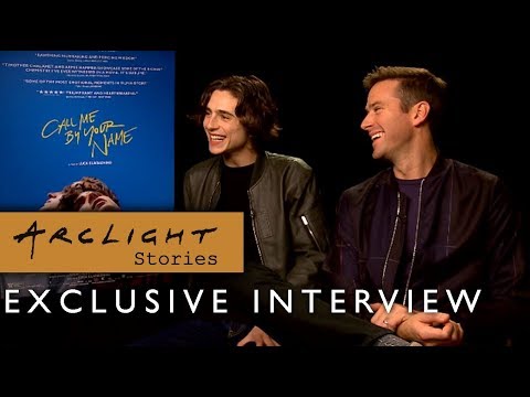 Armie Hammer, Director Luca Guadagnino, and more on "Call Me by Your Name" - ArcLight Stories
