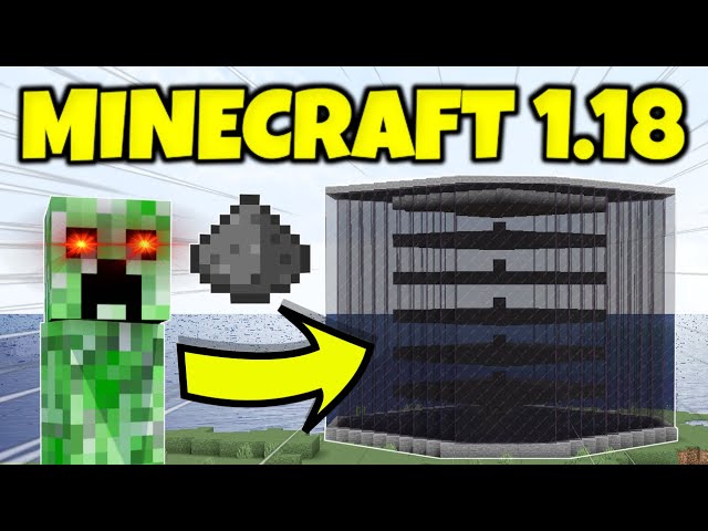 Most optimised proven bedrock creeper farm! 1.18 4000 gunpowder p