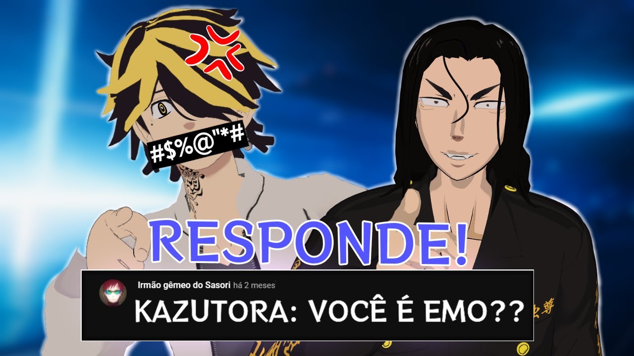 🤬 KAZUTORA E BAJI RESPONDE SUAS PERGUNTITAS (TOKYO REVENGERS VR)